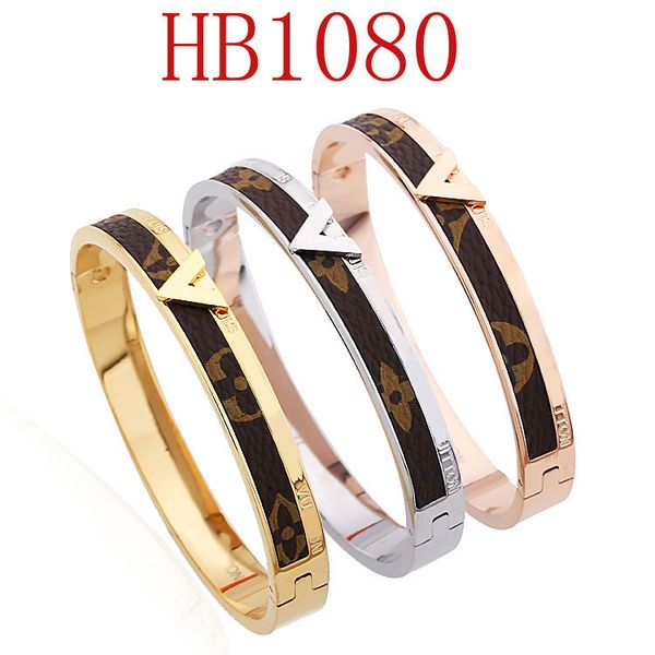 

2019 Луи Ювелирные Изделия PU Кожаный Дизайн Браслет Женский Буква V Браслет Высоког