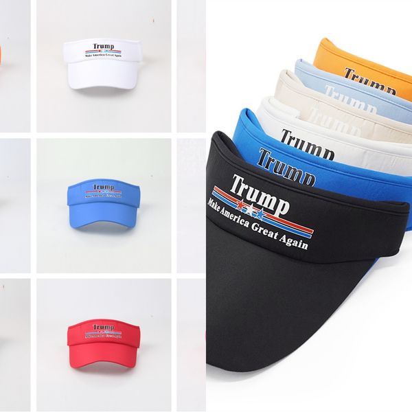 

donald trump empty cap keep america great 2020 baseball visors cap cotton sport ball cap travel beach sun hats lt-tta735, Blue;gray