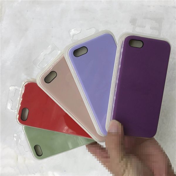 

With logo original ilicone ca e for iphone x x xr max 6 7 8 plu 47 color liquid rubber back cover for iphone with retail box a22102