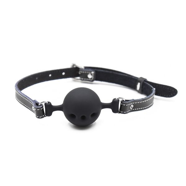 

wholesale,sm gag gag mouth couples leather fixation silicone mouth ball plug restraint slave bondage toys for open tnvpe