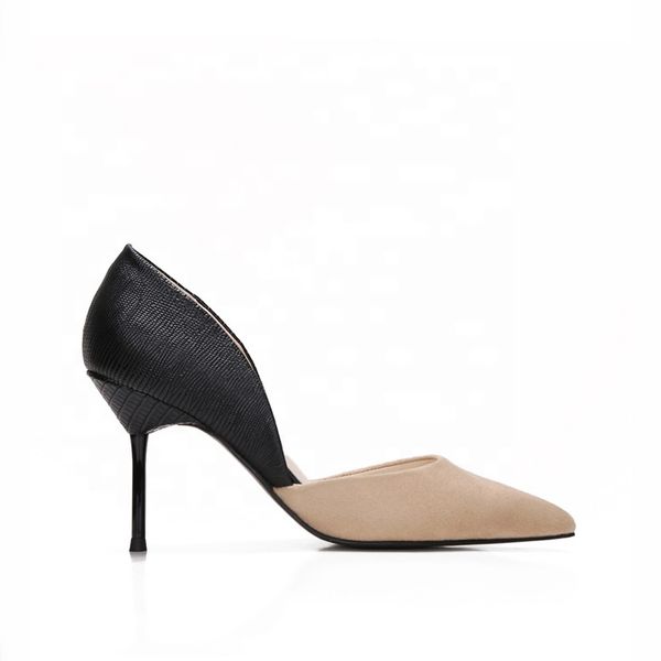 

fashion new women pumps high heels comfortable office lady walking shoes, Black