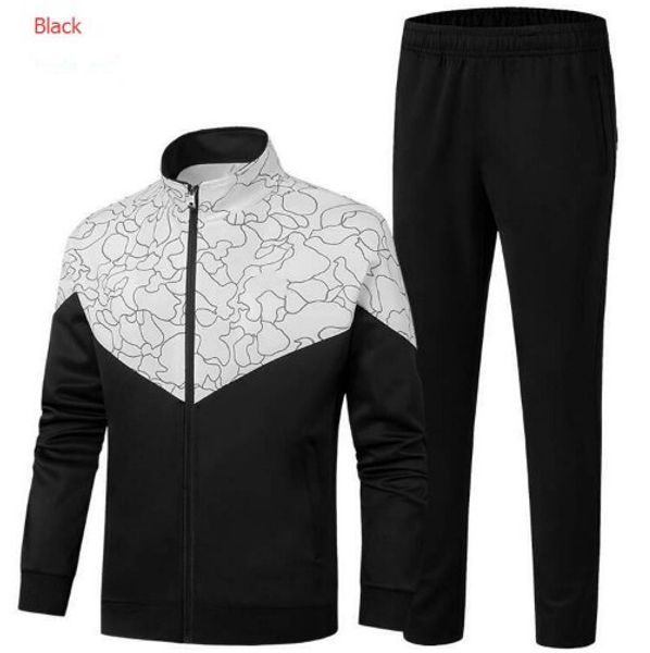 

fashion autumn sport tracksuits for mens streetwear designer tracksuits with brand letters mens &pants track suits clothing, Gray