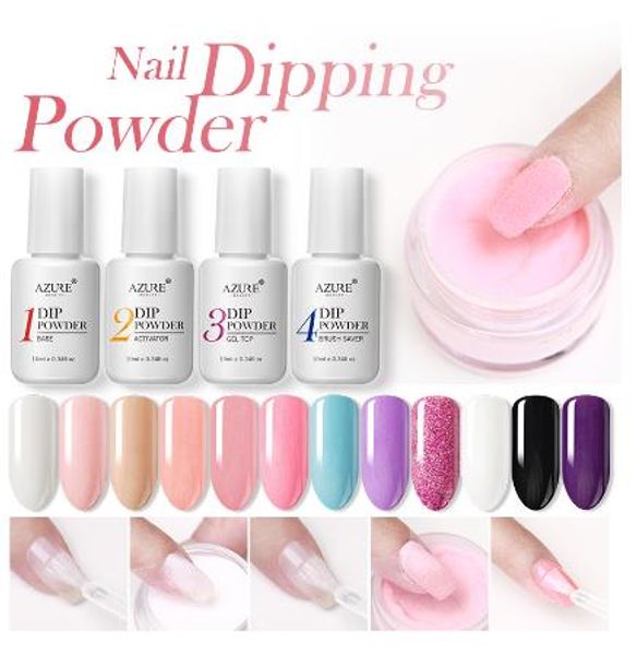 

24pcs/lot dipping nail art kits gradient color glitter nail dip set holo french nail set, Silver;gold