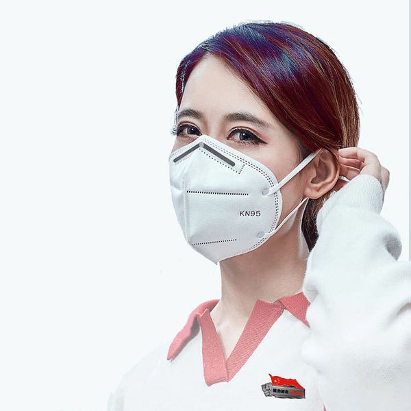 

kn95 mouth mask anti dust disposable protective masks face mask n95 ffp2 level 95% filtration mouth cover dust masks fast ship