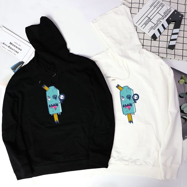 

same gender designer casual sweatshrits mens 2020 new arriva printing hoodies long sleeve fashion womens pullovers 5 colors, Black