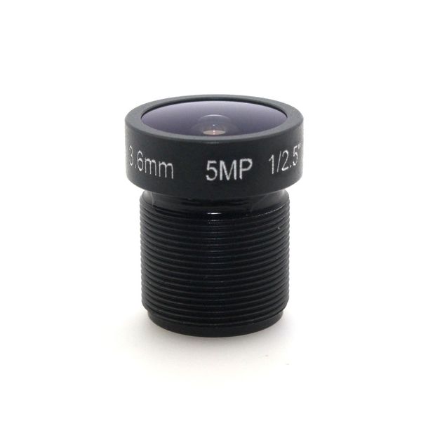 

1/2.5 3.6mm 5mp 92Â°angle ir board lenses for cctv ip cameras has standard m12x0.5 thread