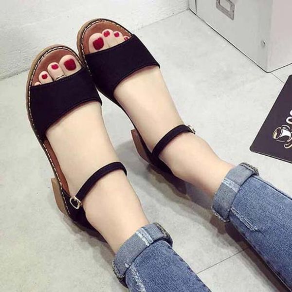 

with box woman high-quality slippers sandals flat shoe slide shoes casual shoes flip flops by bag05 pt374, Black