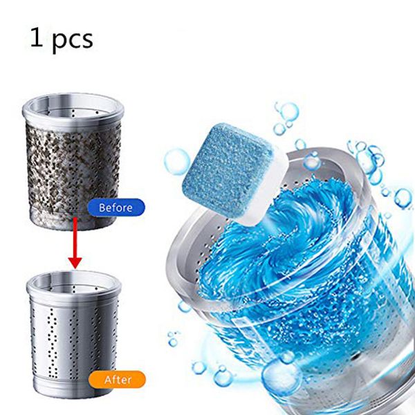 

1pc 15g cleaning sheet detergent for washing machine cleaner descaler