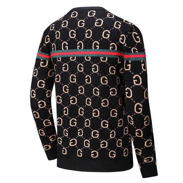 

mens конструктора свитера вскользь шерсть марка пуловер шея экипажа luxury продажи размер с длинным рукавом свитер мужской толстовкой горяче, White;black