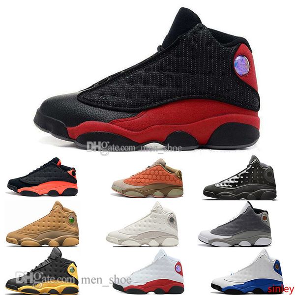 

fashion 13 13s cap and gown terracotta blush mens basketball shoes chicago black infrared flints bred men sports sneakers designer us 5.5-13
