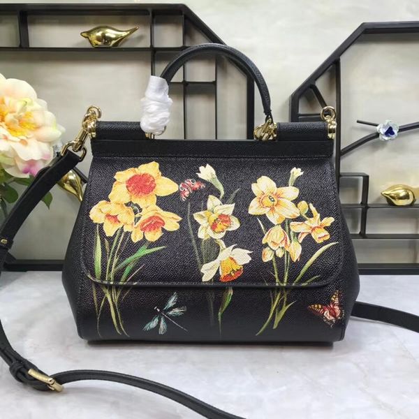 

Top Quality Classic 100% Real Leather Brand Famous Women Handbag Fashion Purses Female Designer Luxury Runway WA0145