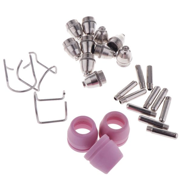 

26 шт sg55 / ag60 плазменной резки факел расходные материалы аксессуары