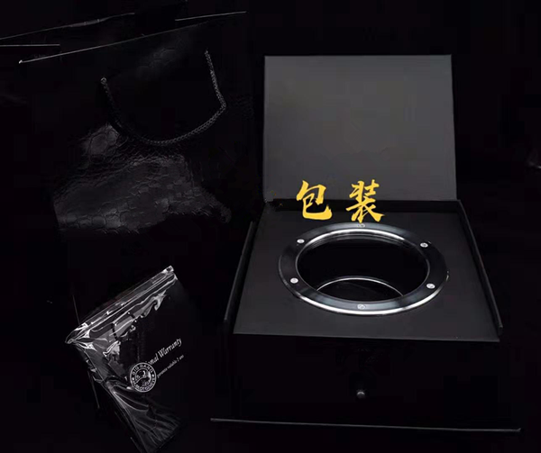 

luxury hub watch original box papers card transparent glass wood gift boxes handbag for bang king power hub watches, Black;blue