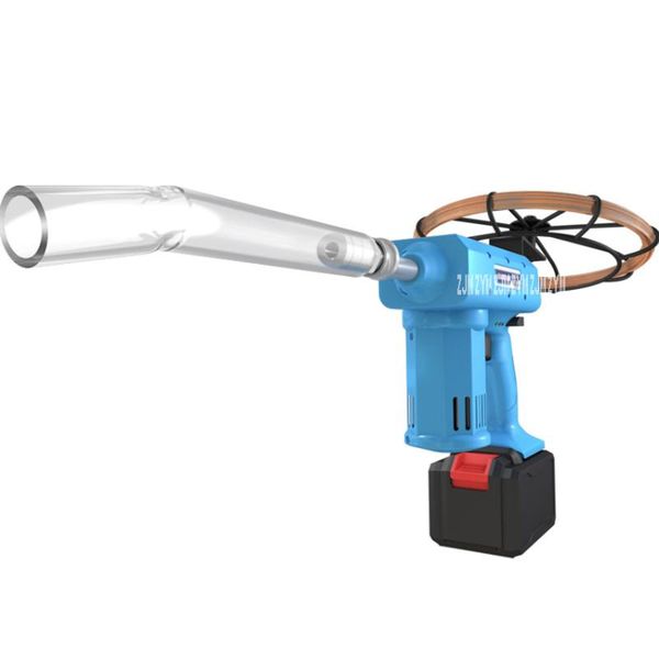 

electric threader device charging lead wire drawing threading machine automatic electrical string machine lithium battery
