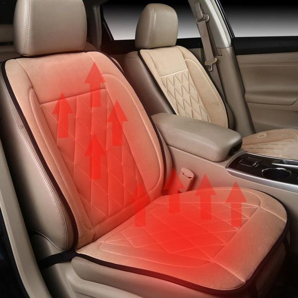 12v Car Seat Heater Covers Pad Electric Heated Seats Auto Cushion Hot Fleeced Plush Styling Liner Baby From Ayintian