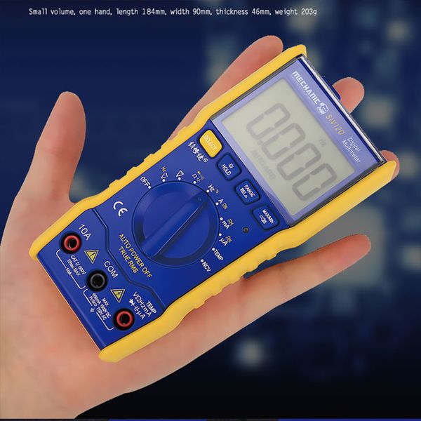 

latest multimeter mechanic mini smart multimeter range mobile phone repair dedicated