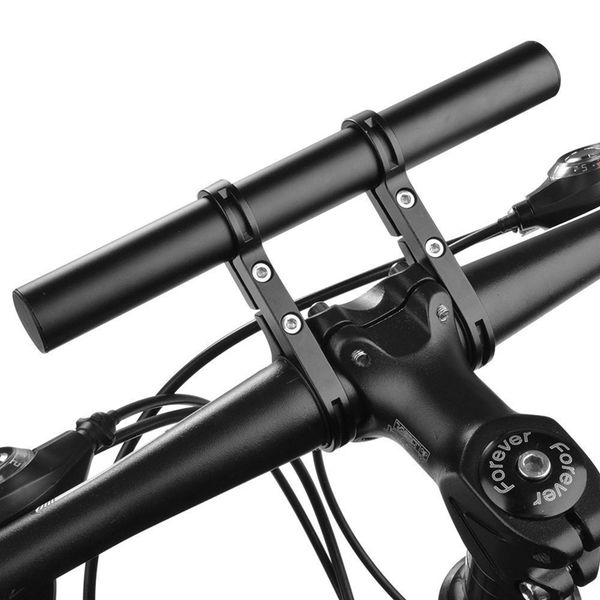 

handlebar extension mount bicycle bike handle bar bracket extender holder (black