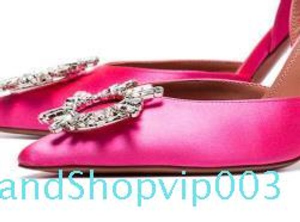 

designer-dals women pointed toe crystal sunflower catwalk summer shoes woman, Black