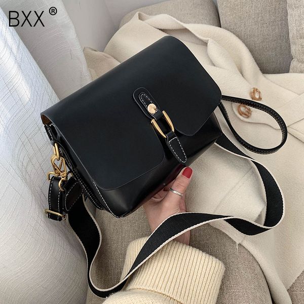 

bxx] pu leather crossbody bags for women 2020 spring fashion small totes lady shoulder messenger bag travel handbags hk825
