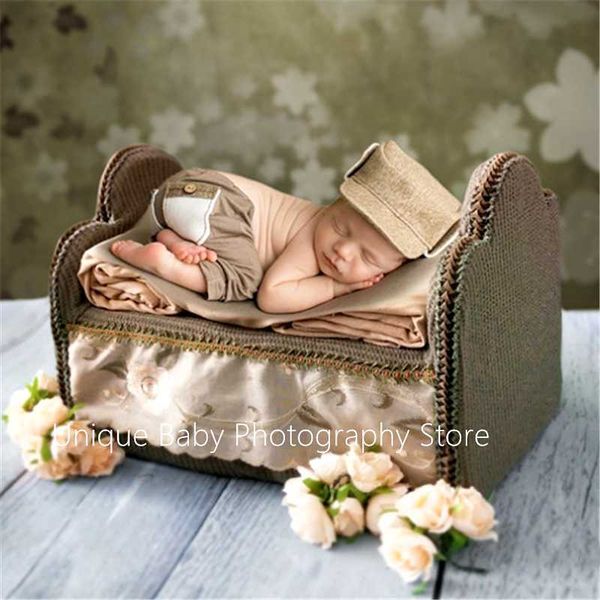 

plush fabric bed newborn pgraphy props baby mini cribs infant sofa creative p accessories