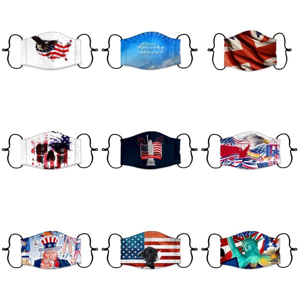 

anime face mask reusable stripe print designer dustproof mask ultraviolet-proof washable running riding bike mask #7671