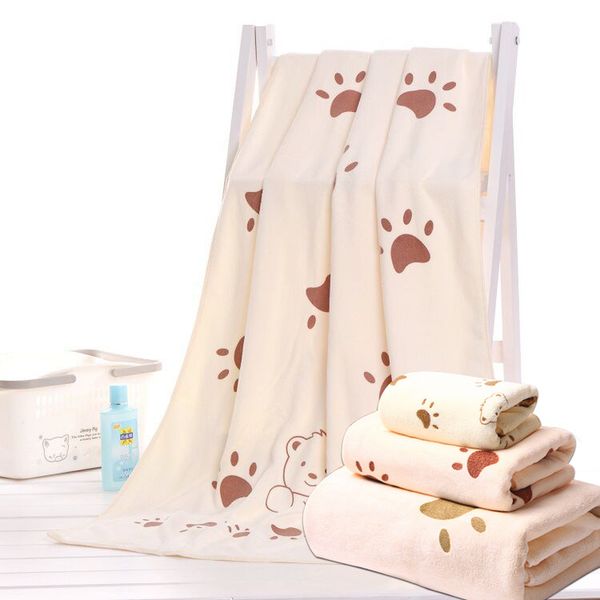 

3 pcs set large cotton towel quick dry bathroom towels