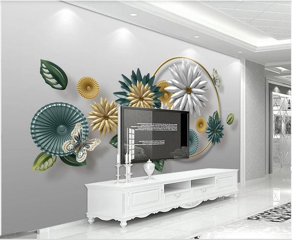 

wdbh 3d wallpaper custom p modern 3d wrought iron geometric pattern modern minimalist tv background wall wallpaper for walls 3 d