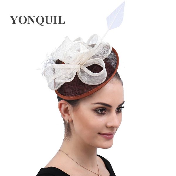 2019 Royal Derby Wedding Hats For Women Liene Fascinators Fashion