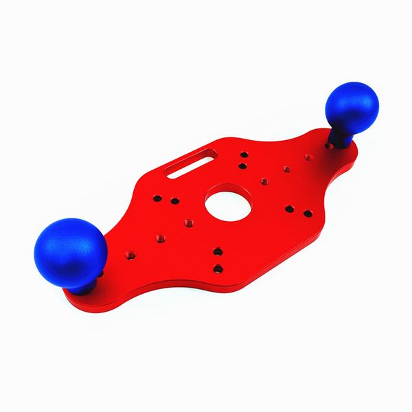 

aluminum alloy woodworking milling base electric engraving trimming machine flip board bottom plate slotting