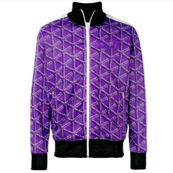 

palm angels мужские дизайнерские куртки fsahion высокое качество желтый синий радуга полосатый pa куртки осень спортивная одежда бегуны курт, Black;brown