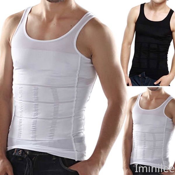 

men slim body lift shaper body tummy shapers vest underwears corset waist muscle girdle shirts fat burn posture corrector hot