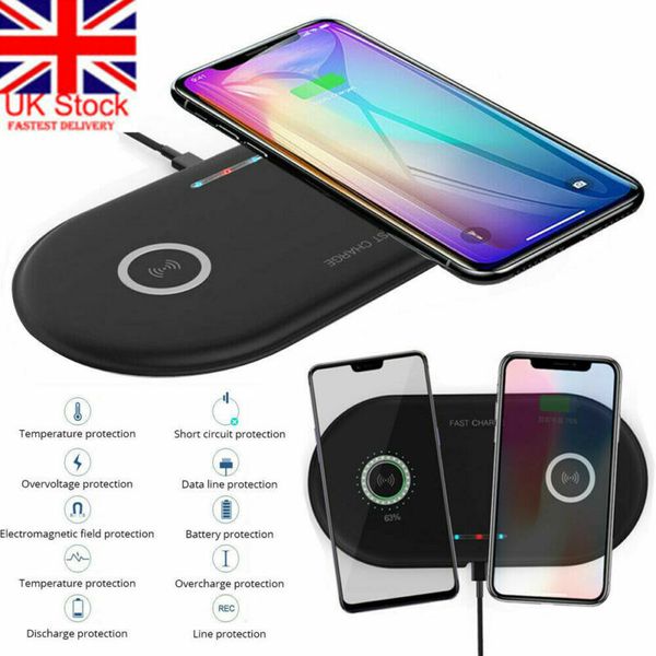 

for huawei p30 p20 pro mate20pro qi wireless charger dock pad mat fast charging