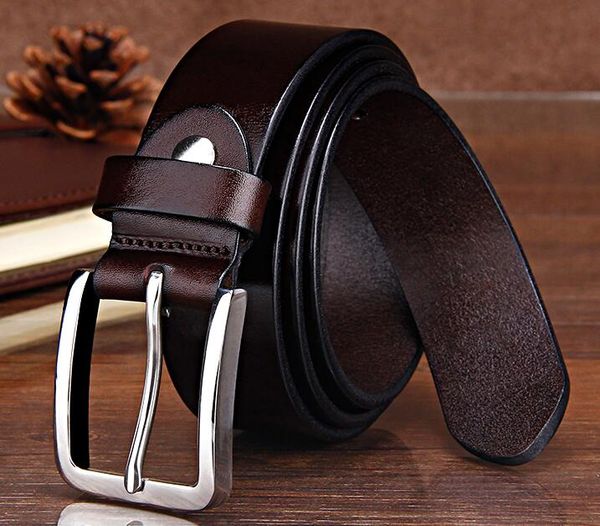 

2019 designer belts men and women fashion belt leather belt gold silver and black buckle genuine leather belts men with box tags, Black;brown
