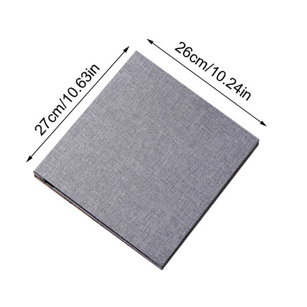 

self-adhesive p album 20 pages linen diy anniversary travel memory scrapbook