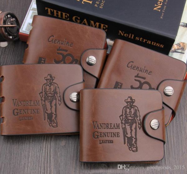 

совершенно новый mens высокого качества pu кожаный бумажник карманы карты сцепления cente кошелек vintage двойные простой человек кошелек a4, Red;black