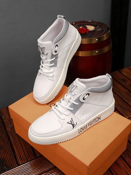 

19ss 2019 spring and autumn canvas high to help breathable solid color men's outdoor casual shoes fashion wild new trend men's sho, Black