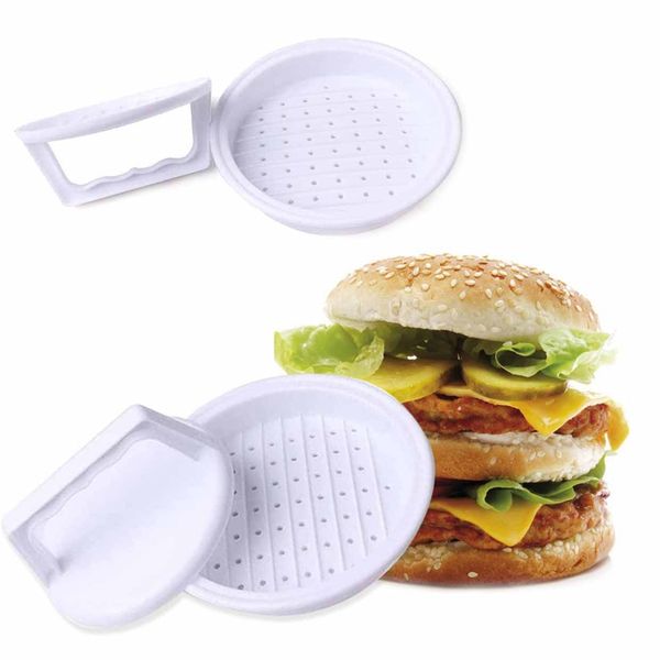 

hamburger mold maker multi-function sandwich meat kitchen barbecue tool diy home cooking tools white