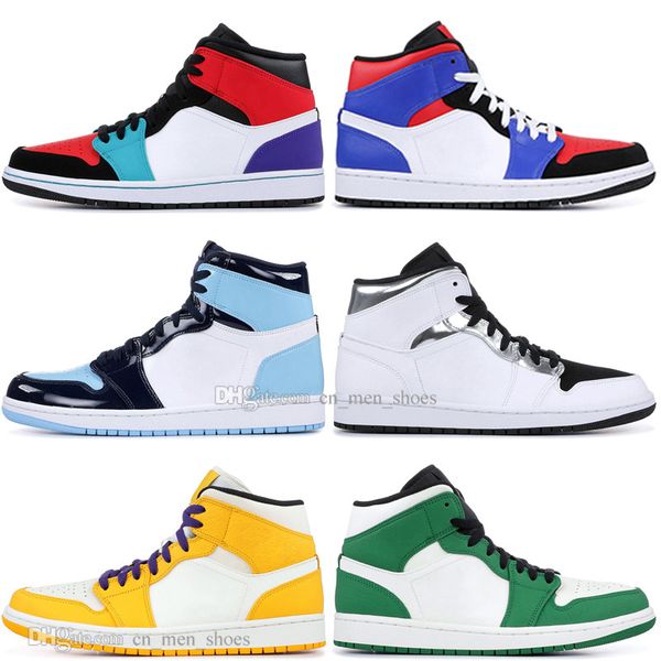 

with box 1 high og banned bred toe spider-man unc 1s 3 mens basketball shoes homage to home royal blue men sport designer sneakers