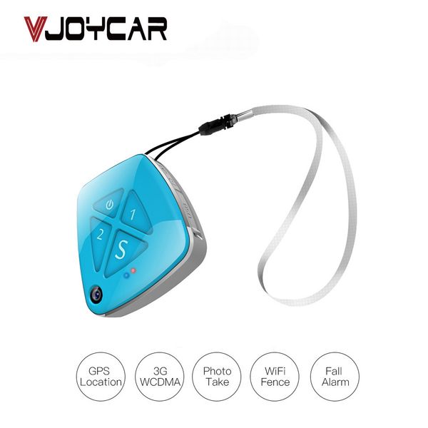 

personal necklace 3g mini gps tracker children camera two way phone call fall alarm sos alert real time tracking app