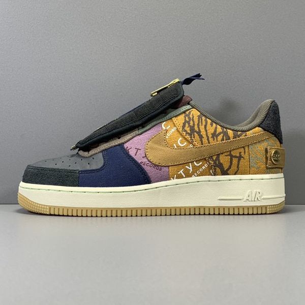 

travis scott nikÃ¨ air forcÃ¨ 1 low ts af1 designer luxury slides triple fashion slipper kanye board men shoes sneakers 36-45