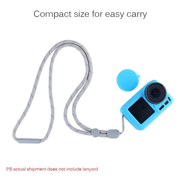

for dji osmo action silicone protective case + camera cap for dji osmo action camera accessories
