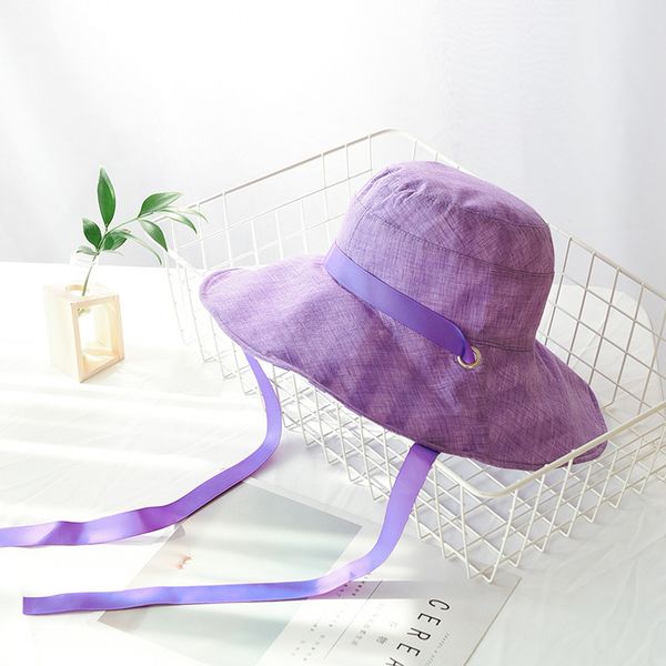 

summer ladies hat beach travel bowknot hat wide brim sun reversible foldable cap casual fashion jazz breathable caps, Blue;gray