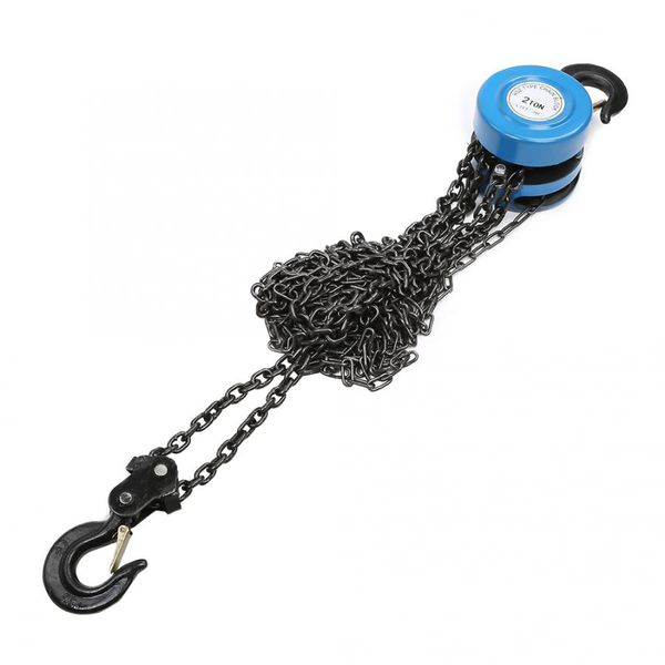 

steel chain block 2t chain puller block fall hoist hand tools lifting with hook