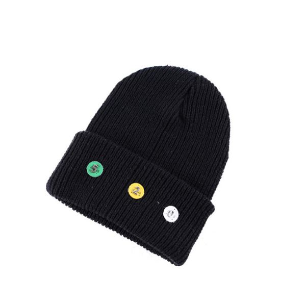 

letter 520 hat female solid cotton blends beanies winter warm soft hip hop knitted hats men skullies winter cap for girl
