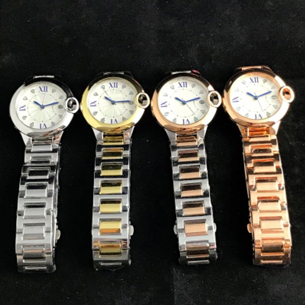 

2019 new zinc alloy luxury brand designer men and women trend personality quartz watches suitable for gifts daily business accessories, Slivery;brown