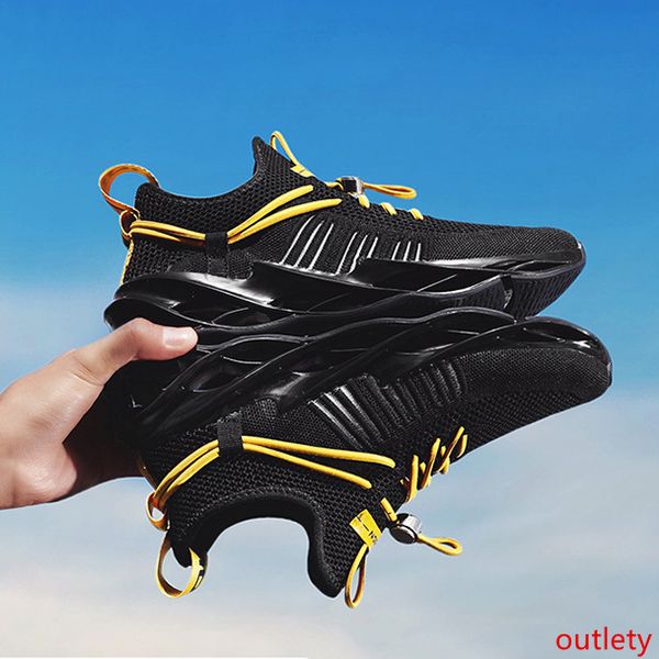 

brand men breathable casual shoes black white red fashion mens trainer men athletic sports sneaker size 40-44