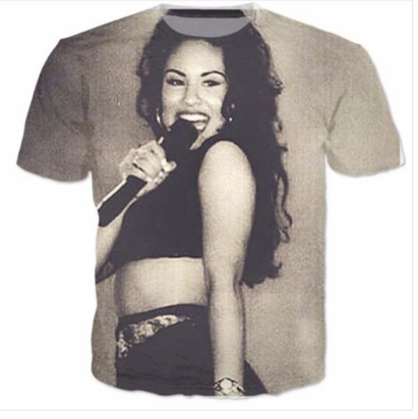 

2019 новый горячий продажа мода selena is bae футболки мужчины женщины с коротким рукавом 3d печати футболки 3d футболка летняя уличная топы, White;black