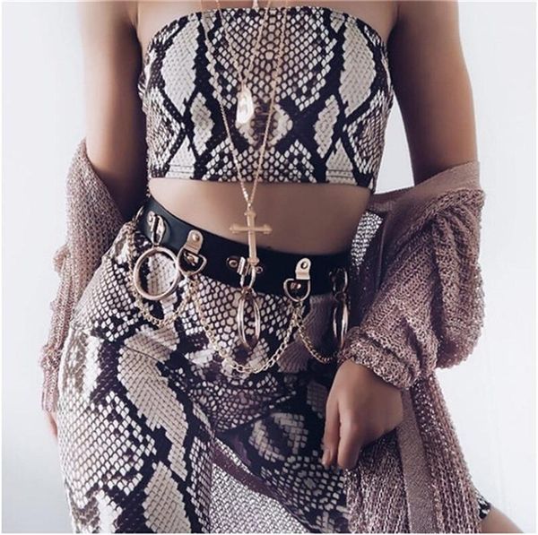

designer tracksuits slim 2 piece shorts sleeveless strapless fashion sports womens tracksuits snakeskin printed womens, Gray