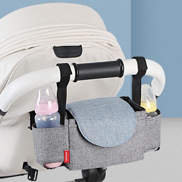 

multifunctional baby stroller bag hanging storage pack portable bottle bags #co