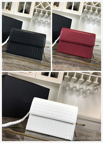 

classics women's lambskin flap shoulder bags luxury diamond brand square striped bag calfskin leather handbags
